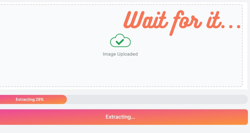 DomainnSEOTools Extract Text from Image Upload or Click the Extract Button